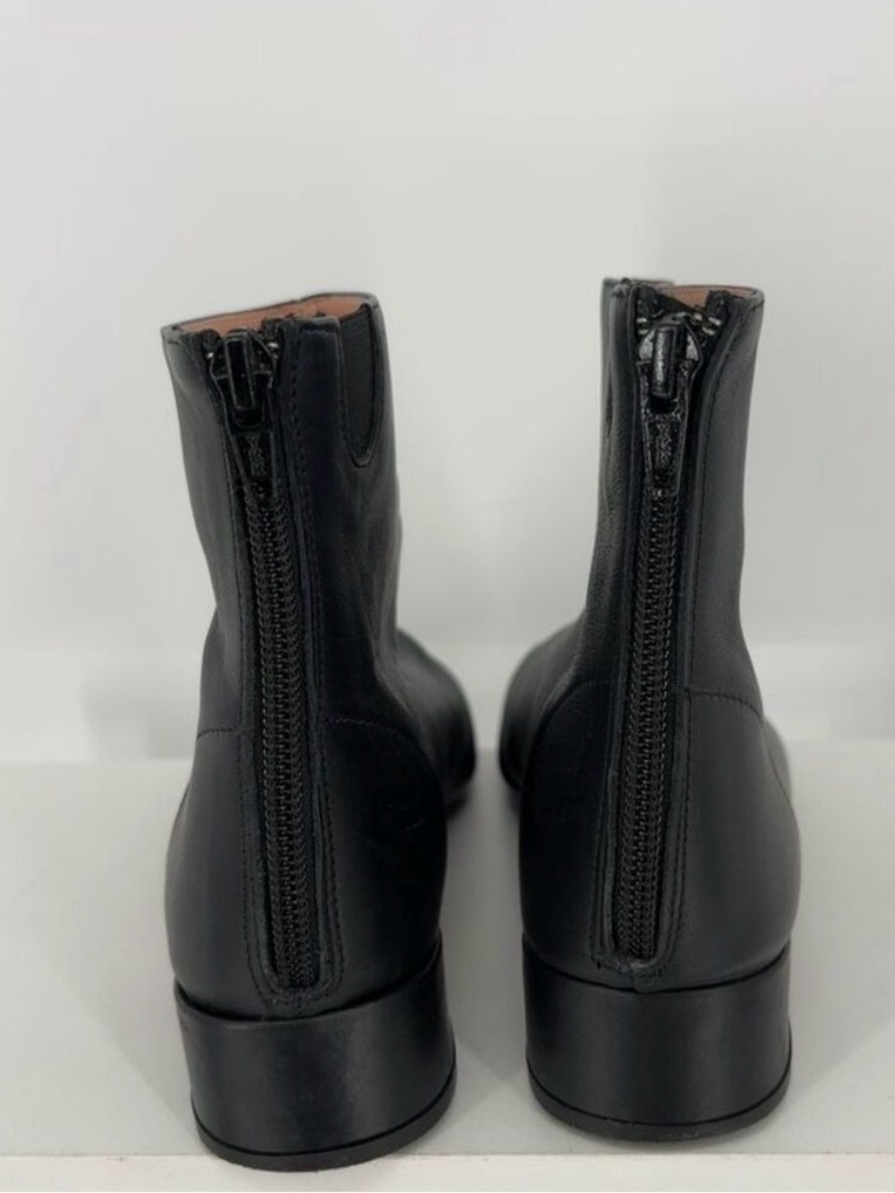 Repetto Myth Sou Jol Black Leather Ankle Boots 7.5 Minimalist Mod - Picture 3 of 7